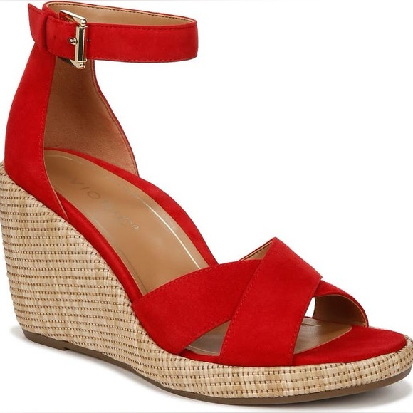 Vionic | Marina Ankle Strap Wedge Sandal - Picture 1 of 10